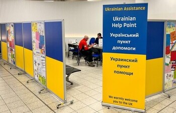 Warm welcome for Ukrainian refugees