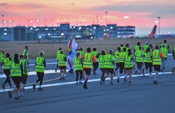Runway run raises funds for charities