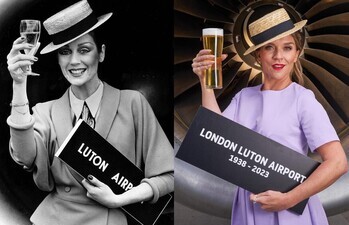 Cheers to 85 years at London Luton Airport!