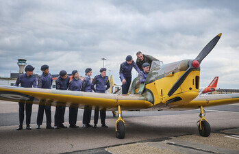 Maggie returns: LLA recreates historic photo
