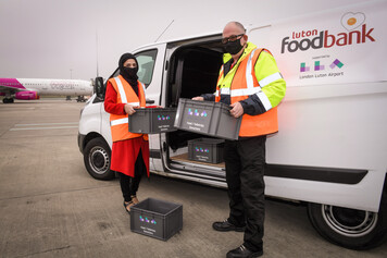Luton Foodbank at London Luton Airport